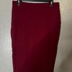 Top 10 USA Burgundy Pencil Skirt Womens M Stretch Office